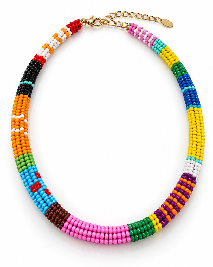 Multicolor Stones Necklace