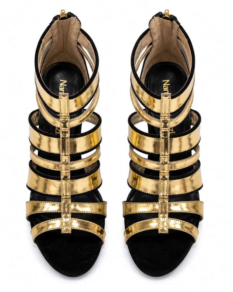Shoes-Laminato-Ner/Oro-04021501SA22