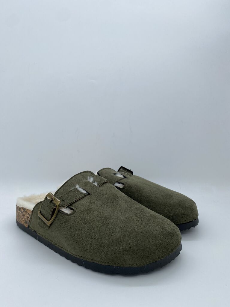 Beige Chunky Lace-Up Boots