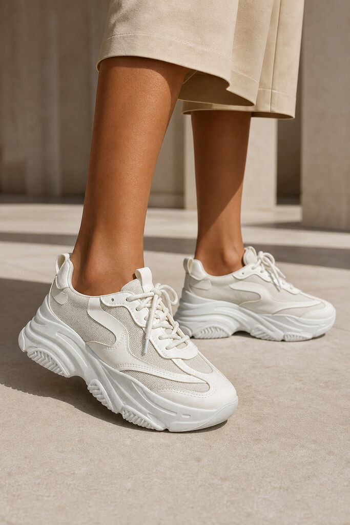 Sneaker Nap/Mesh WHITE