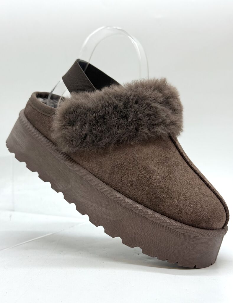 Clog Sue/Fur BROWN