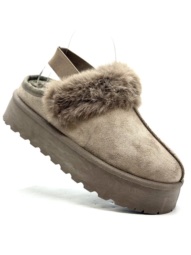 Clog Sue/Fur KHAKI