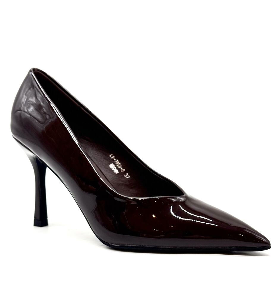 Pump Vernice BROWN