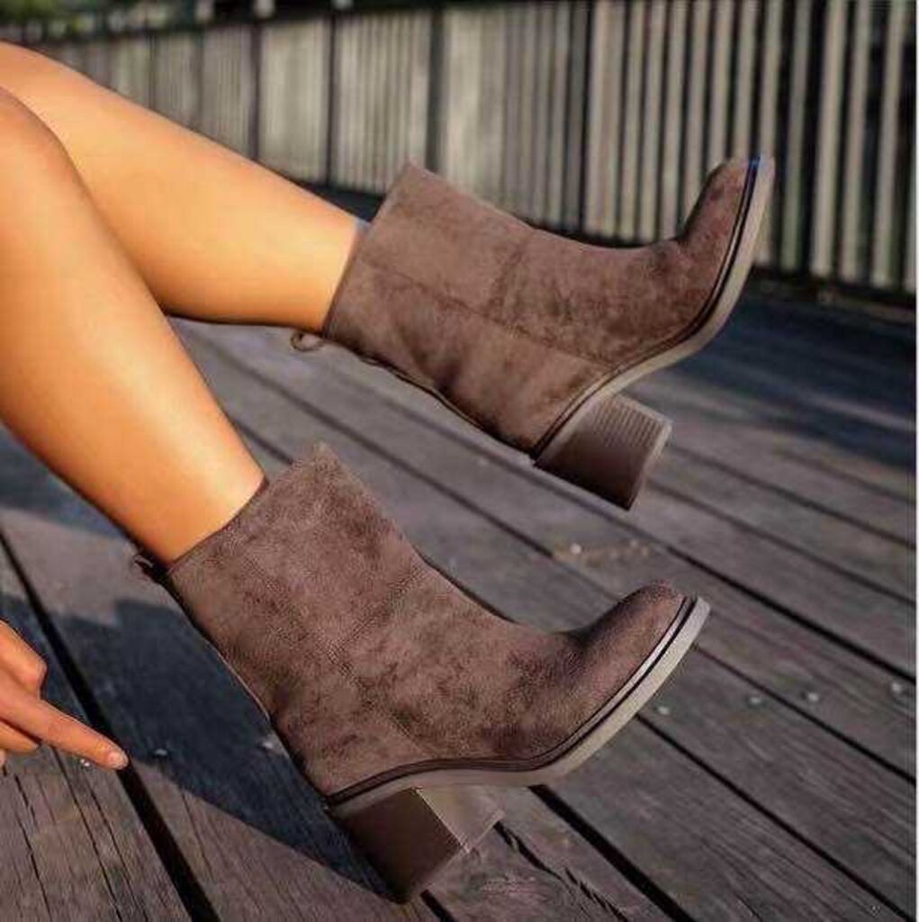 Ankle Boot Suede BROWN