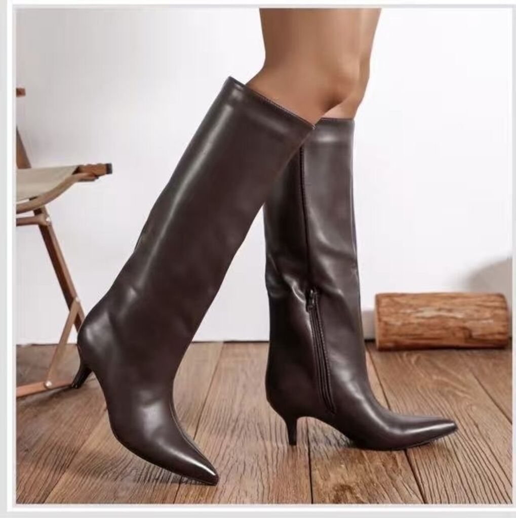 Knee High Boot Nappa BROWN