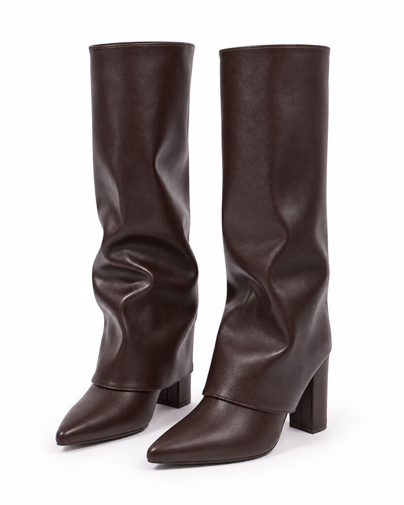 Knee High Boot Nappa BROWN