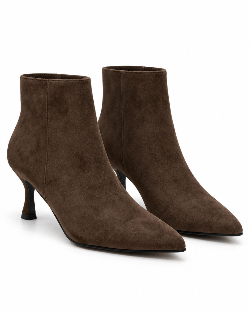Ankle Boot Suede BROWN