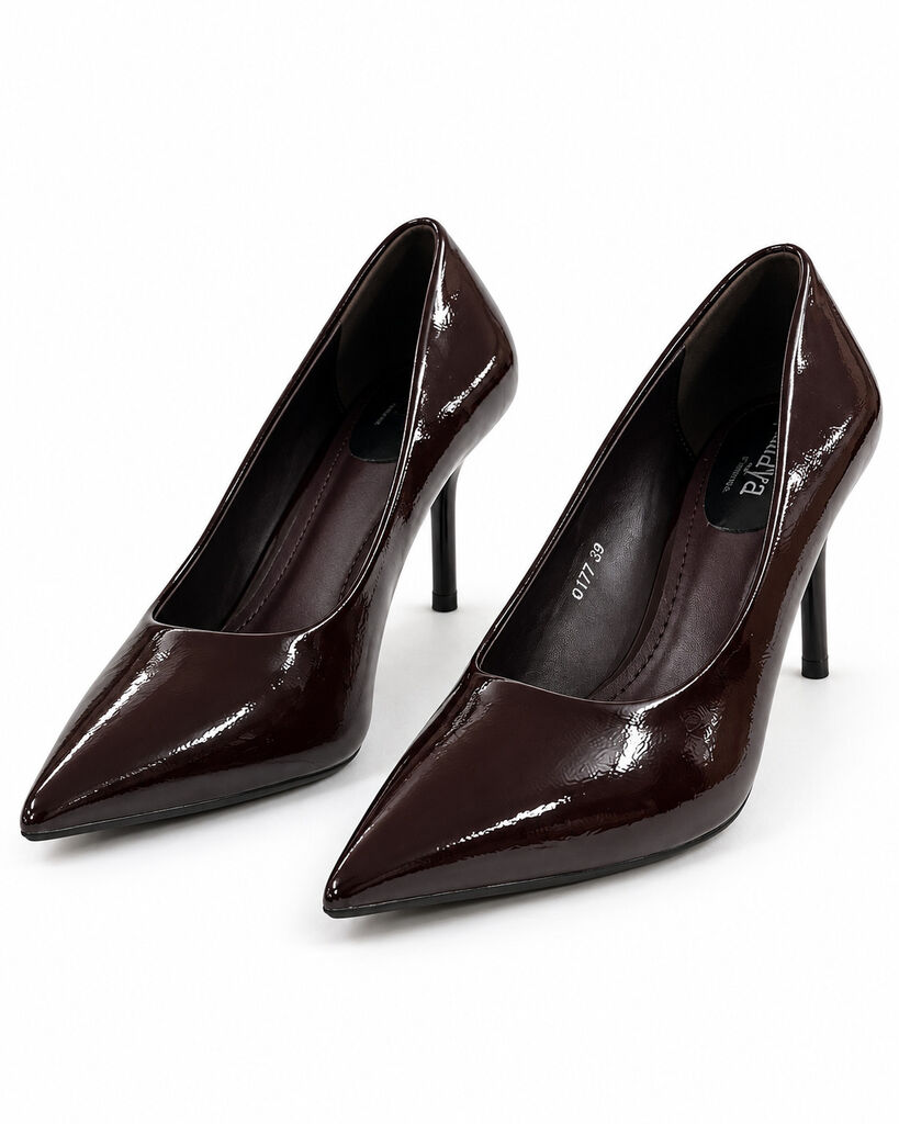 Pump Vernice BROWN