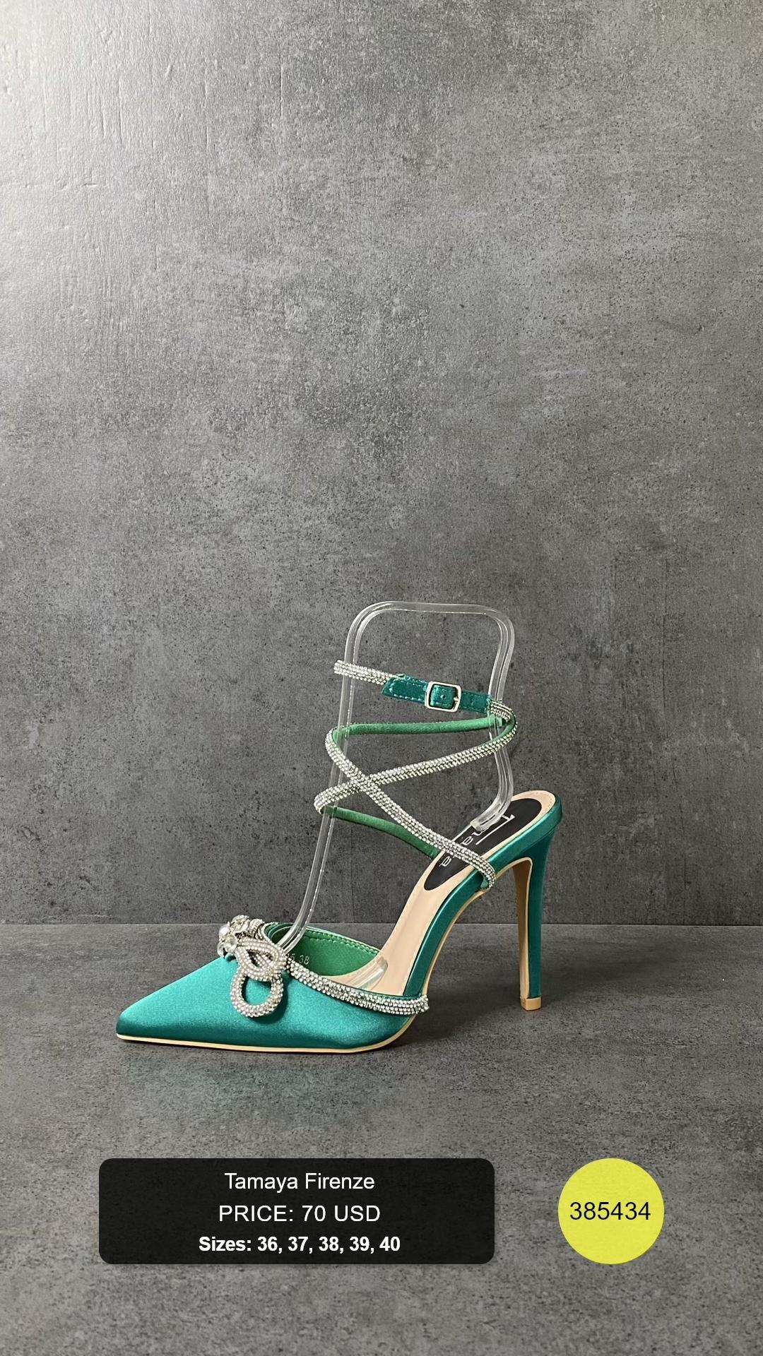 Shoes Sat/Stra GREEN