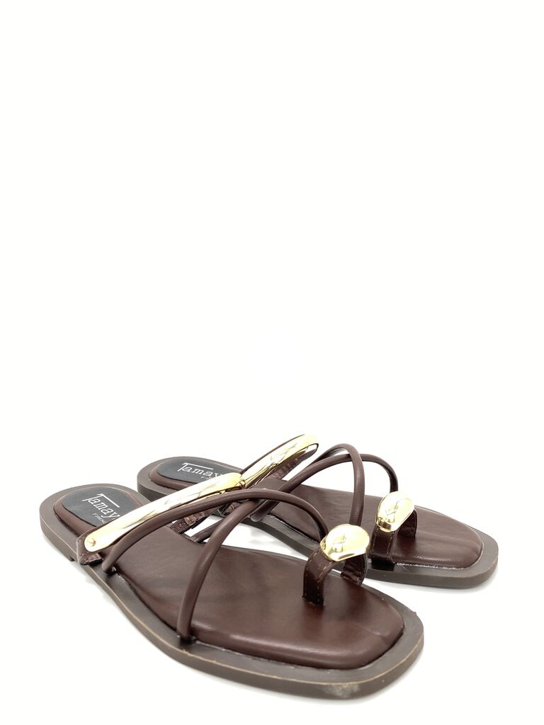 Flat Shoe Nappa BROWN