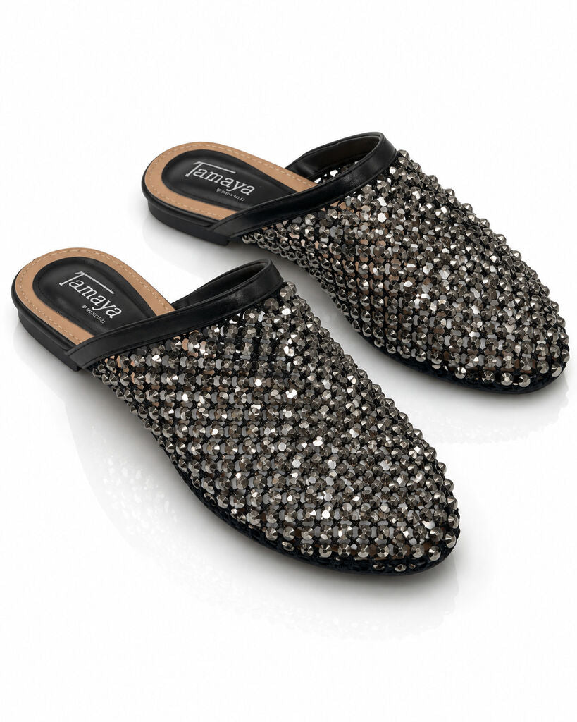 Mule Strass BLACK