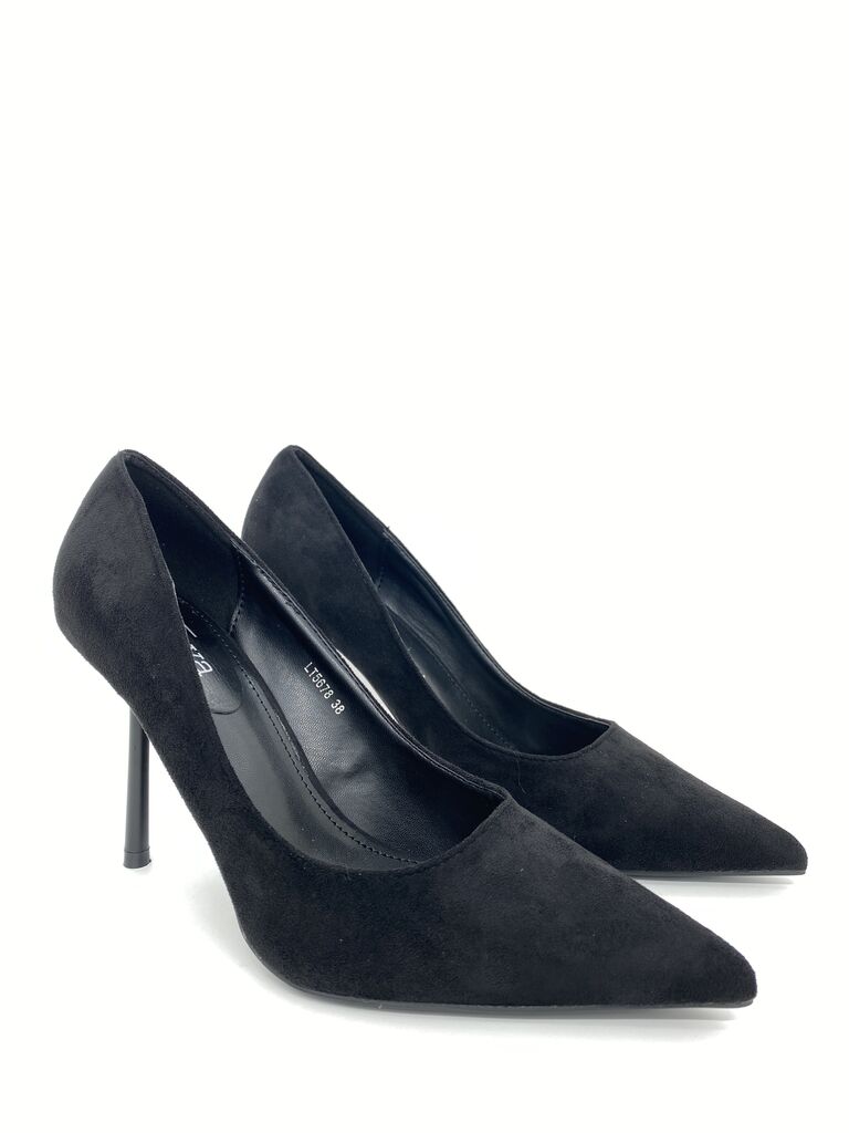 Pump Suede BLACK