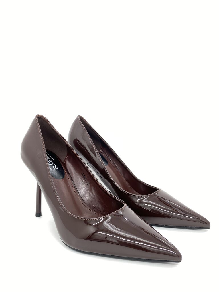 Pump Vernice BROWN