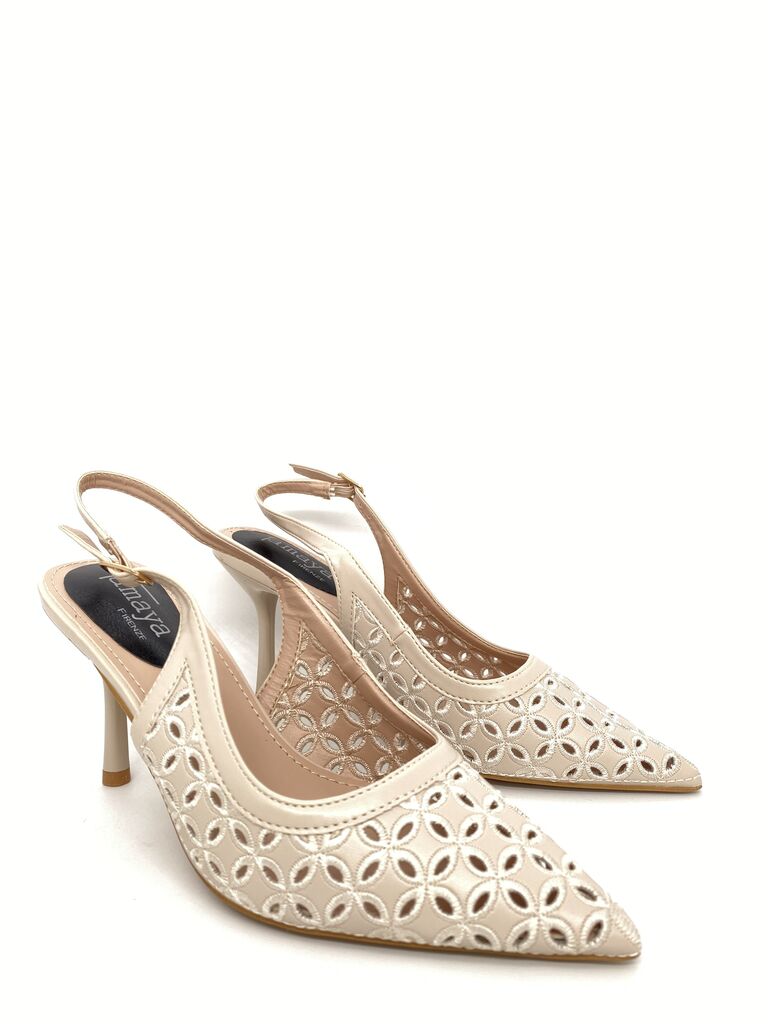 Sling-Back Nappa BEIGE
