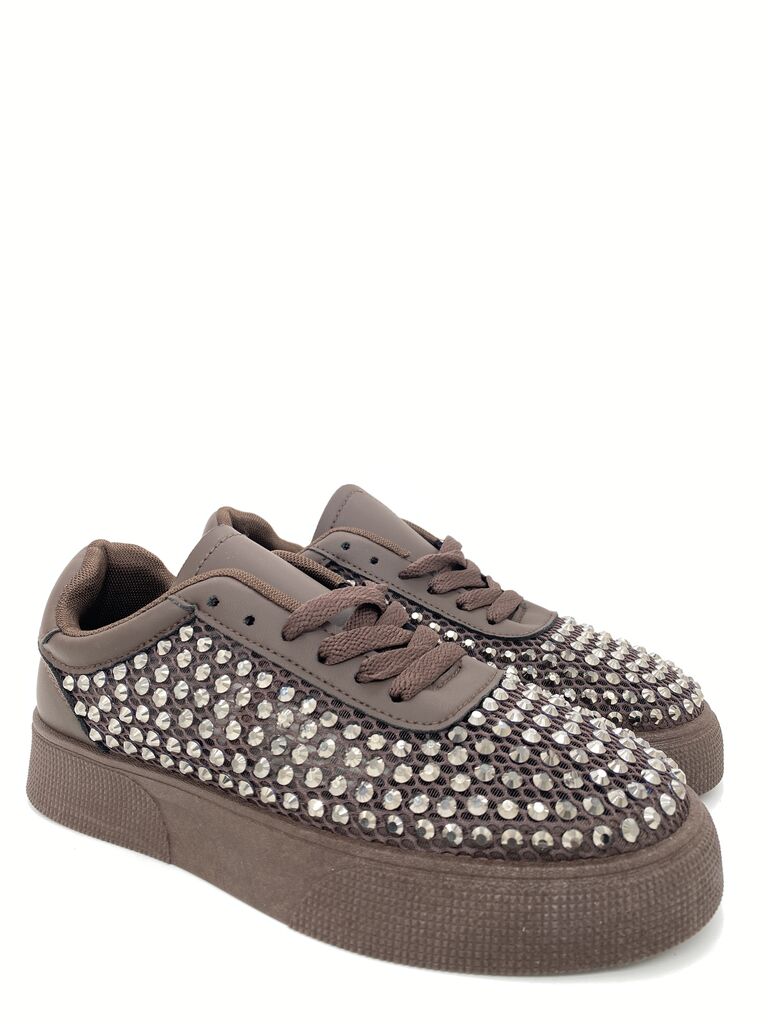 Sneaker Nap+Strass BROWN