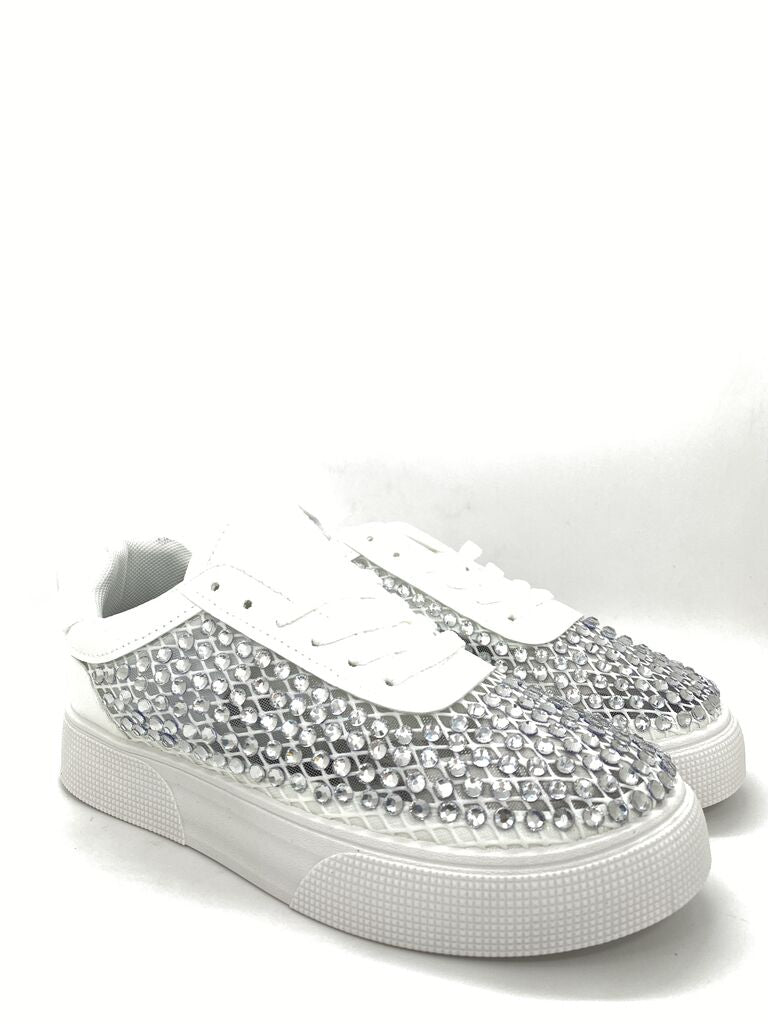 Sneaker Nap+Strass WHITE