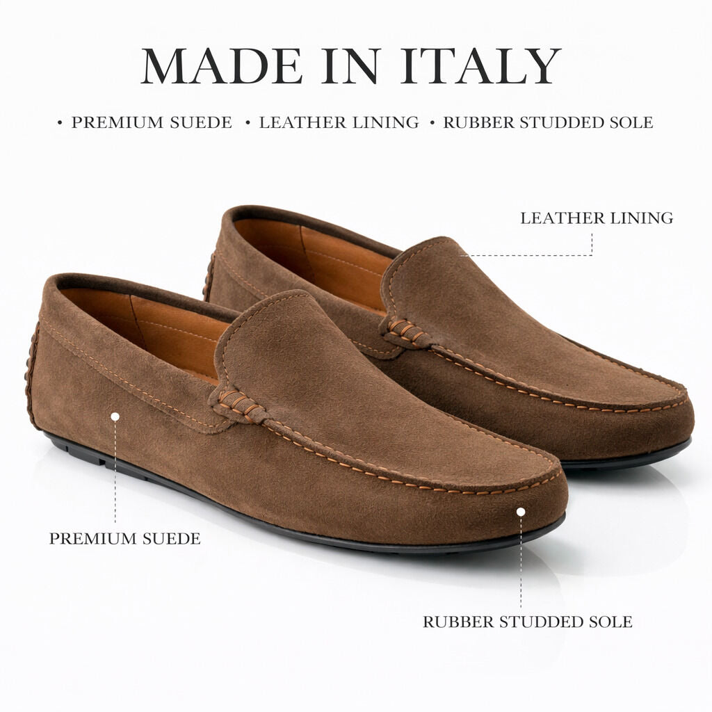 Loafer Camoscio TAUPE