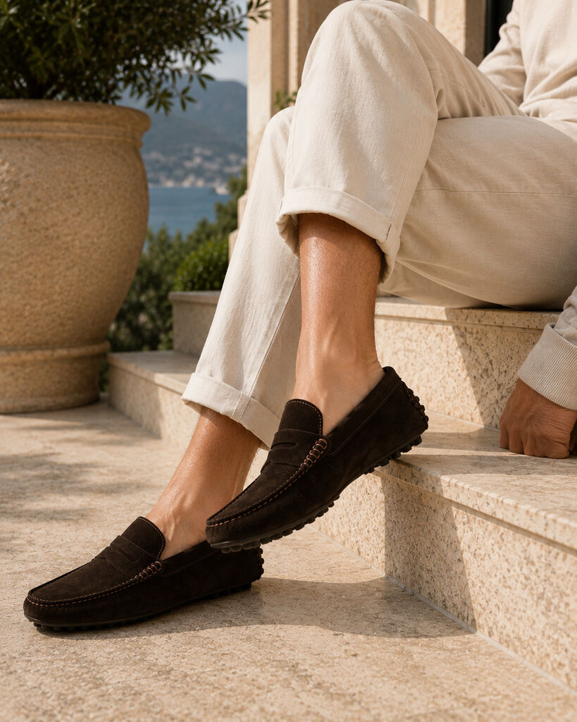 Loafer Camoscio MORO