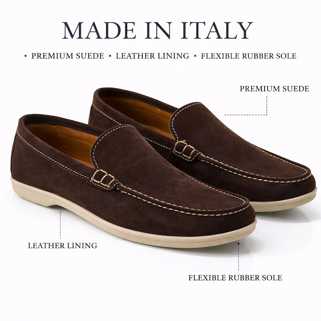 Loafer Camoscio CUOIO