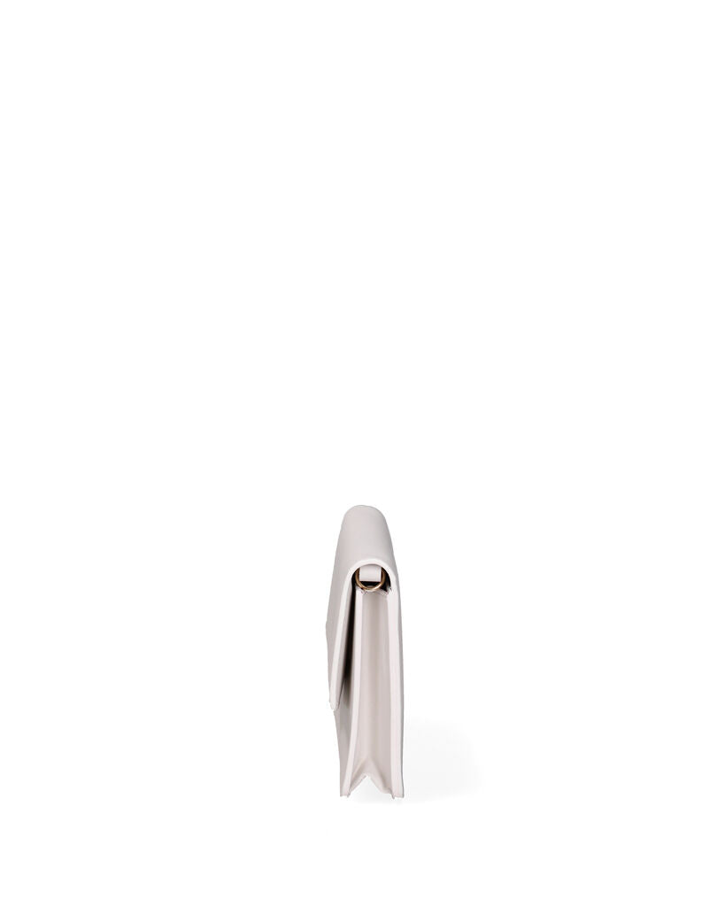 Ivory Envelope Clutch with Minimalist Design