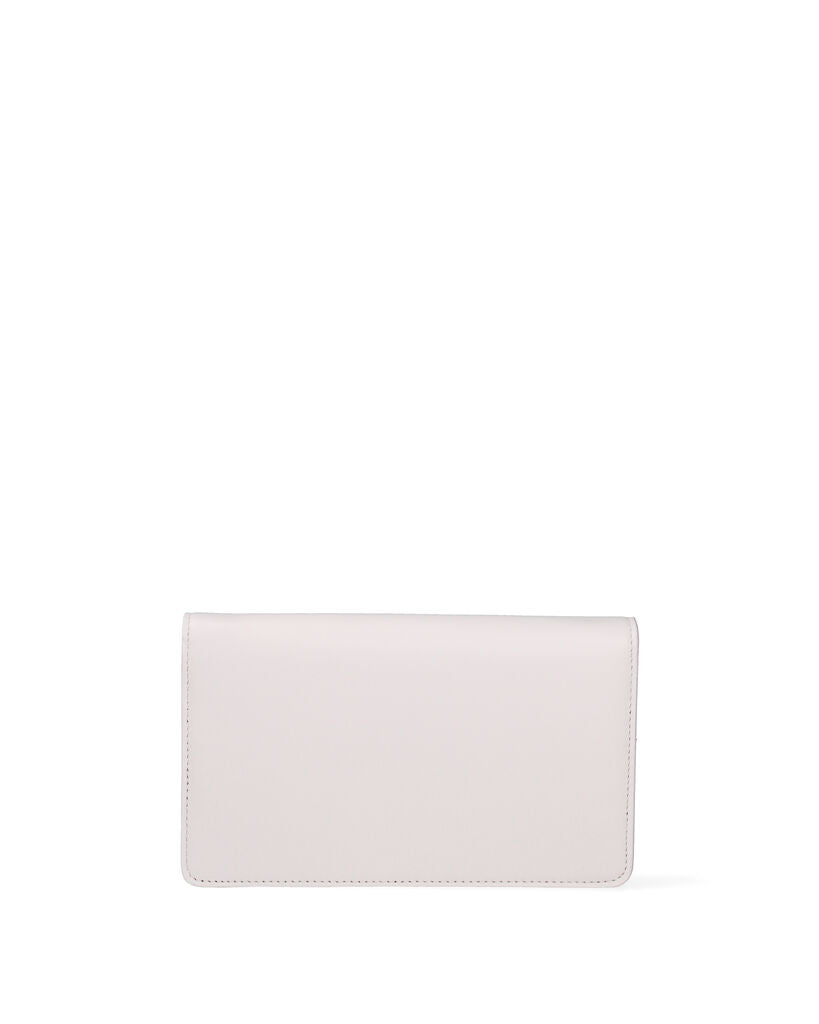 Ivory Envelope Clutch with Minimalist Design