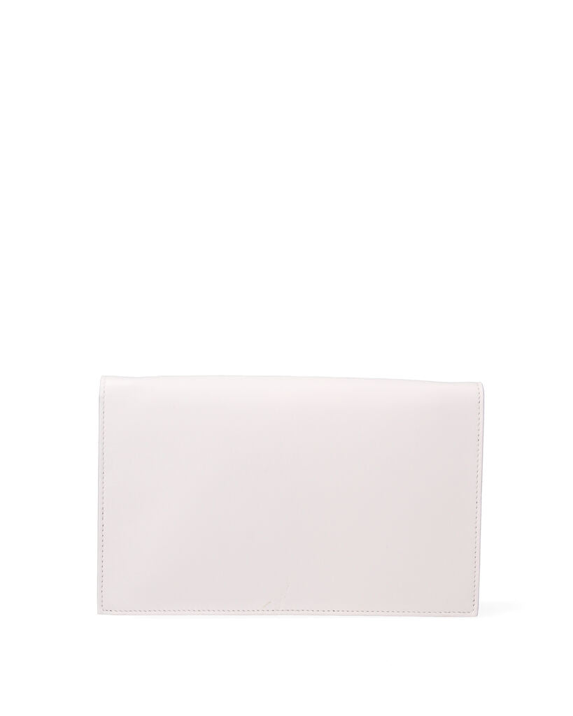 Light Pink Envelope Clutch with Magnetic Closure