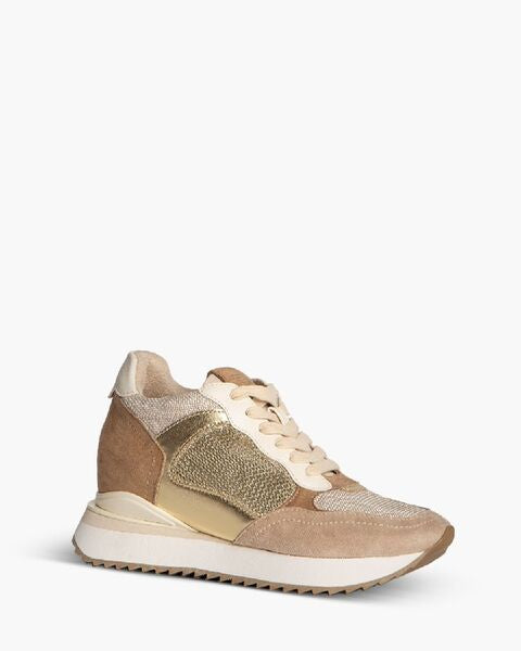 High Top Sneaker Mesh/Sue ORO