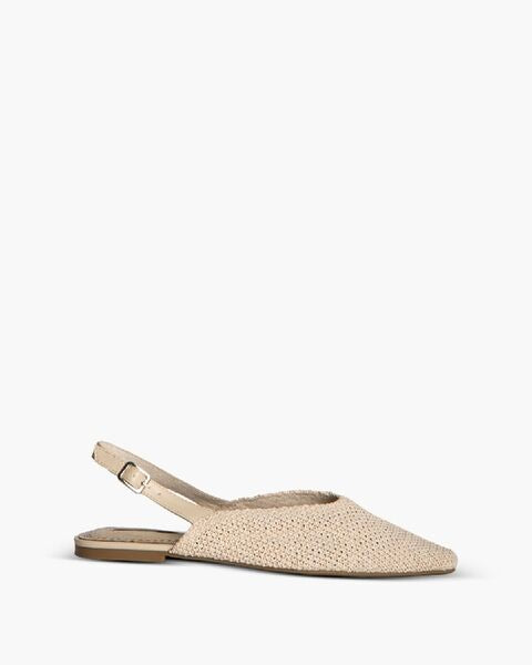 Flat Shoe Intreccio NATURAL