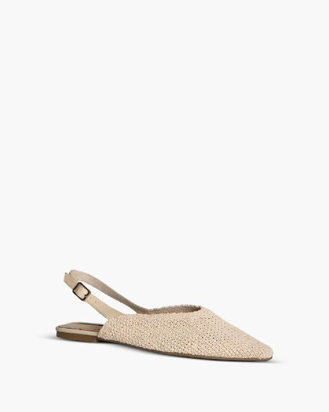 Flat Shoe Intreccio NATURAL