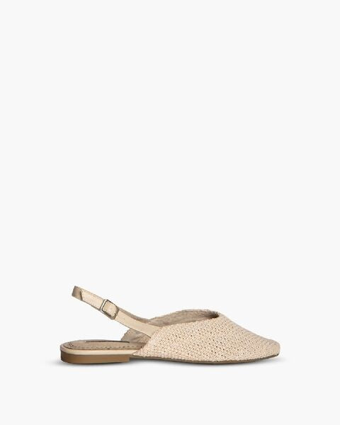Flat Shoe Intreccio NATURAL
