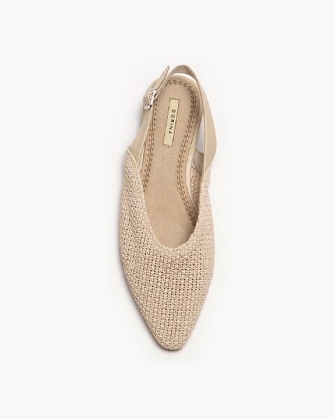 Flat Shoe Intreccio NATURAL