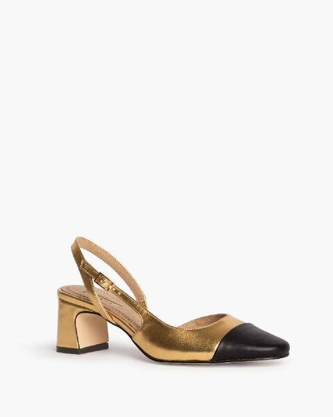Sling-Back Laminato ORO