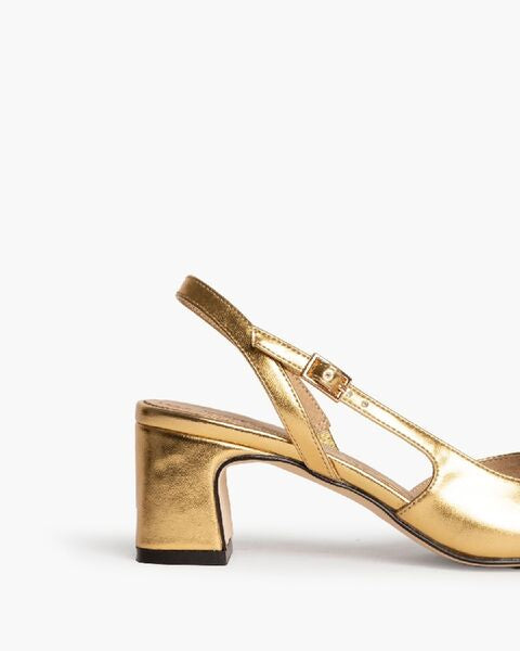 Sling-Back Laminato ORO