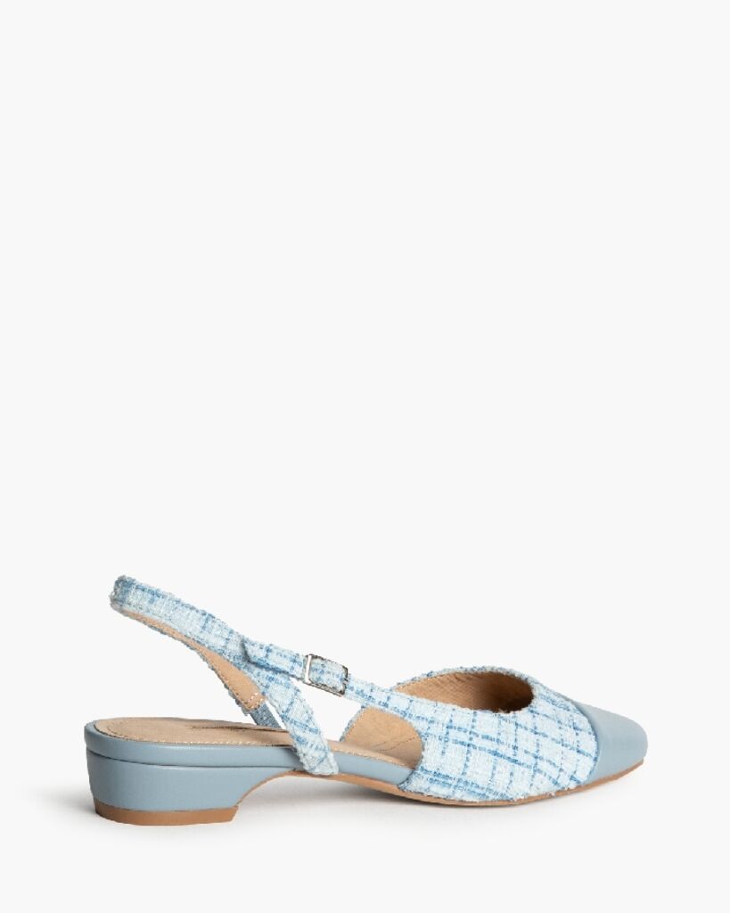 Sling-Back Tessuto AZUL