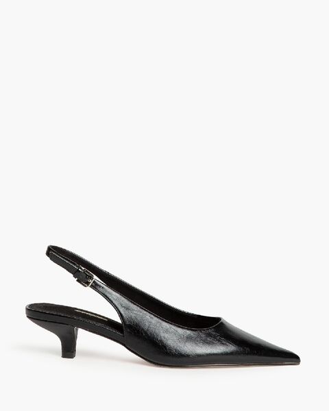 Sling-Back Nappa NEGRO