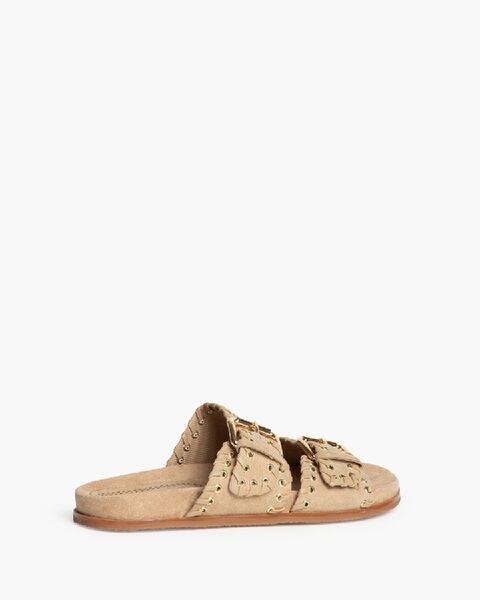 Flat Shoe Suede CAMEL