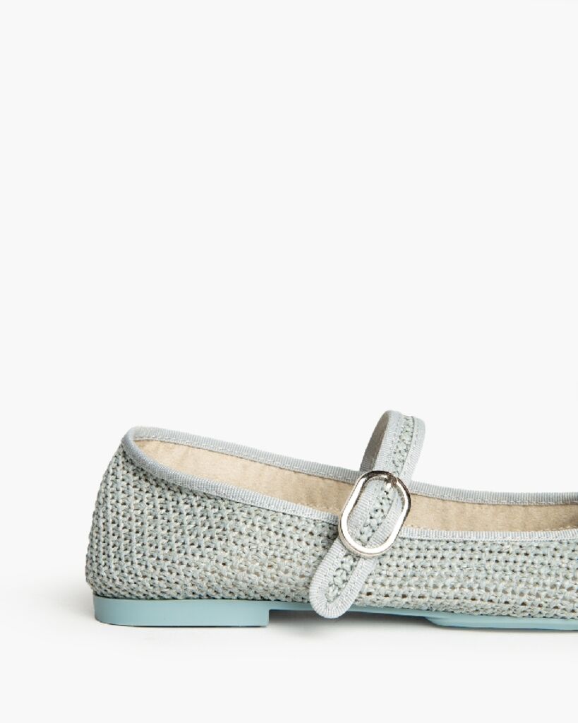 Mary Jane Shoe Intreccio AZUL