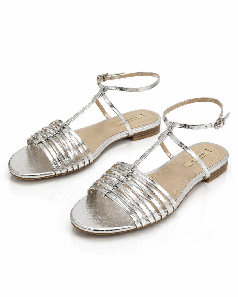 Flat Shoe Laminato PLATA