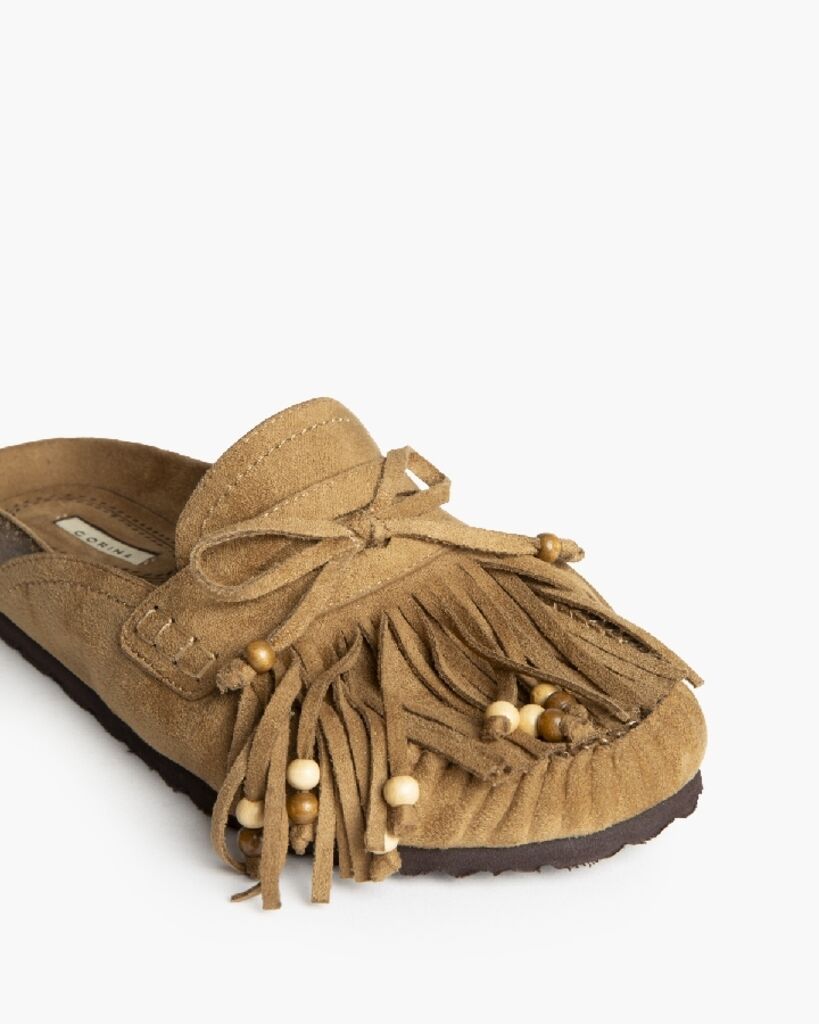 Clog Suede CAMEL