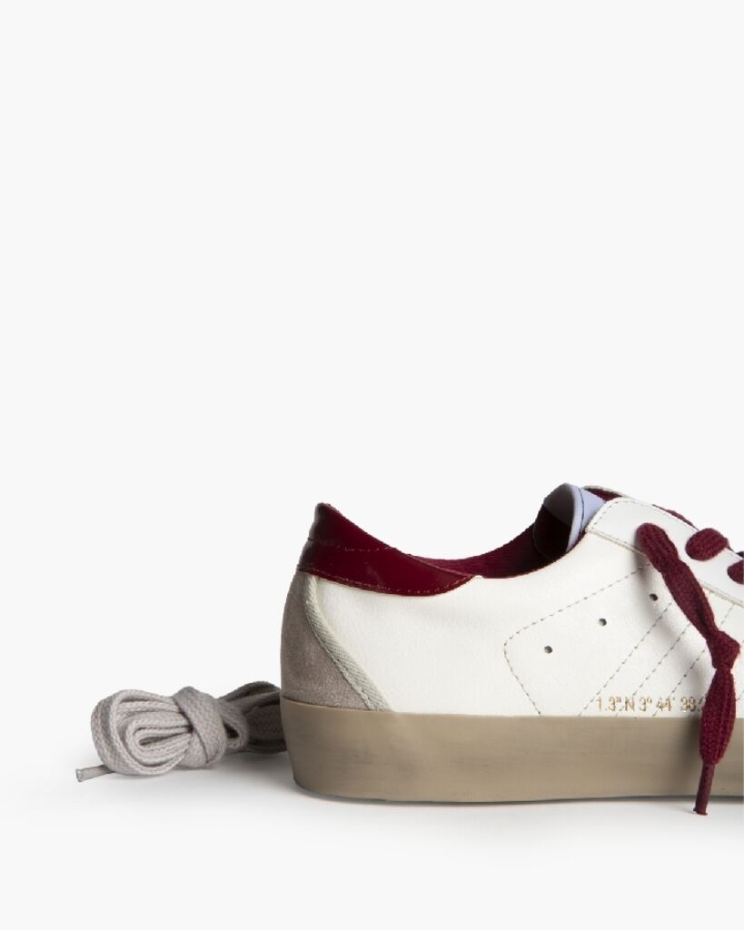 Sneaker Nappa BURDEOS
