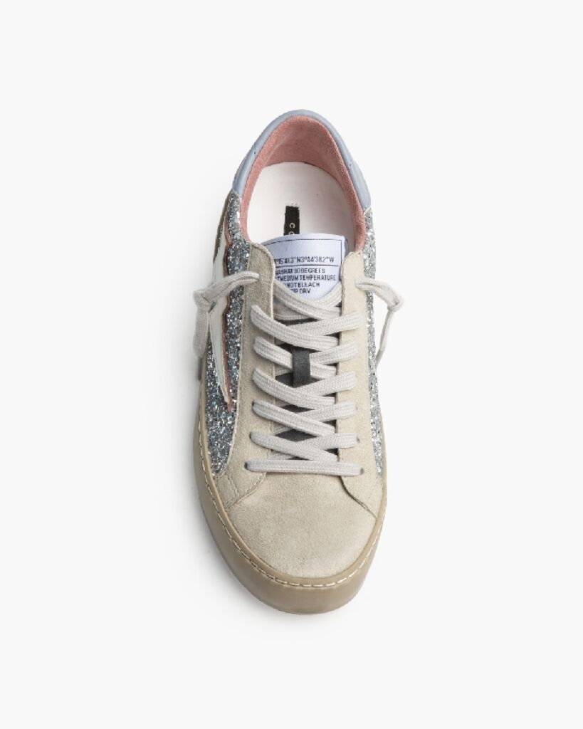 Sneaker Glitter PLATA