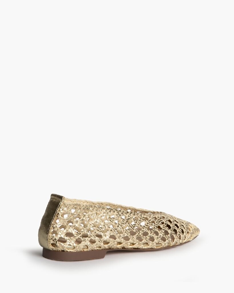 Ballerina Braided Laminato ORO