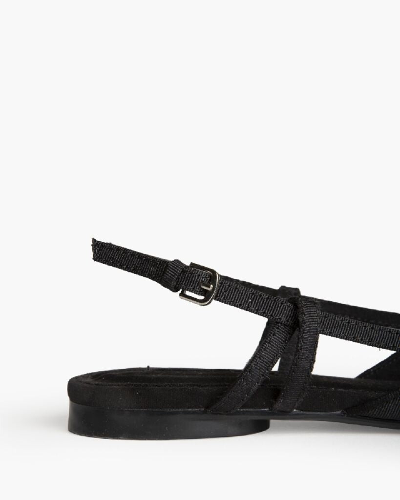 Flat Shoe Pai/Tess NEGRO