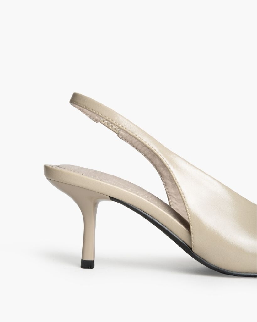 Sling-Back Nappa BEIGE