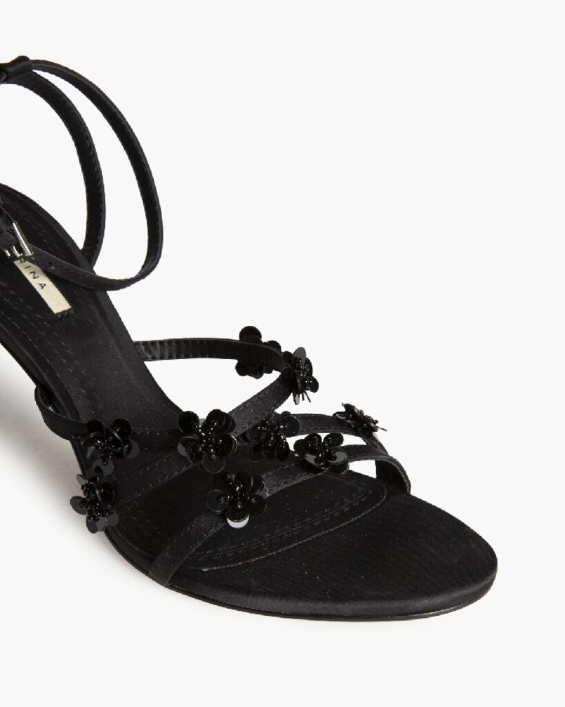 Sandal Satin NEGRO