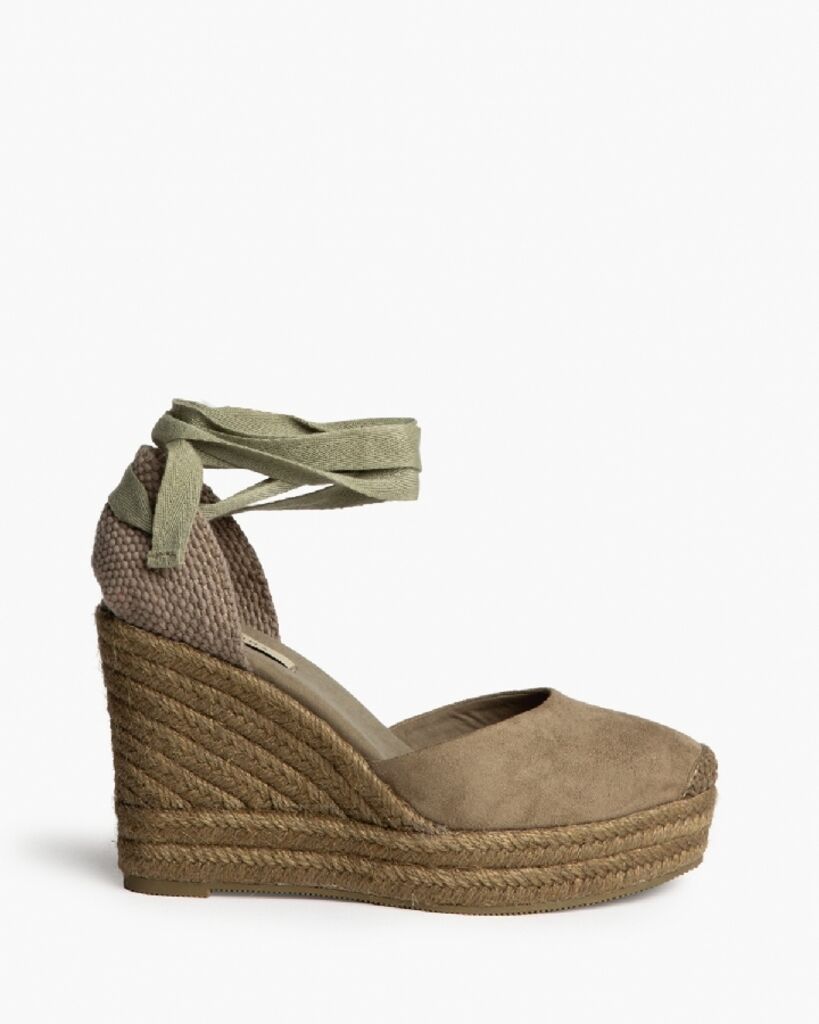 Espadrilles Suede VERDE