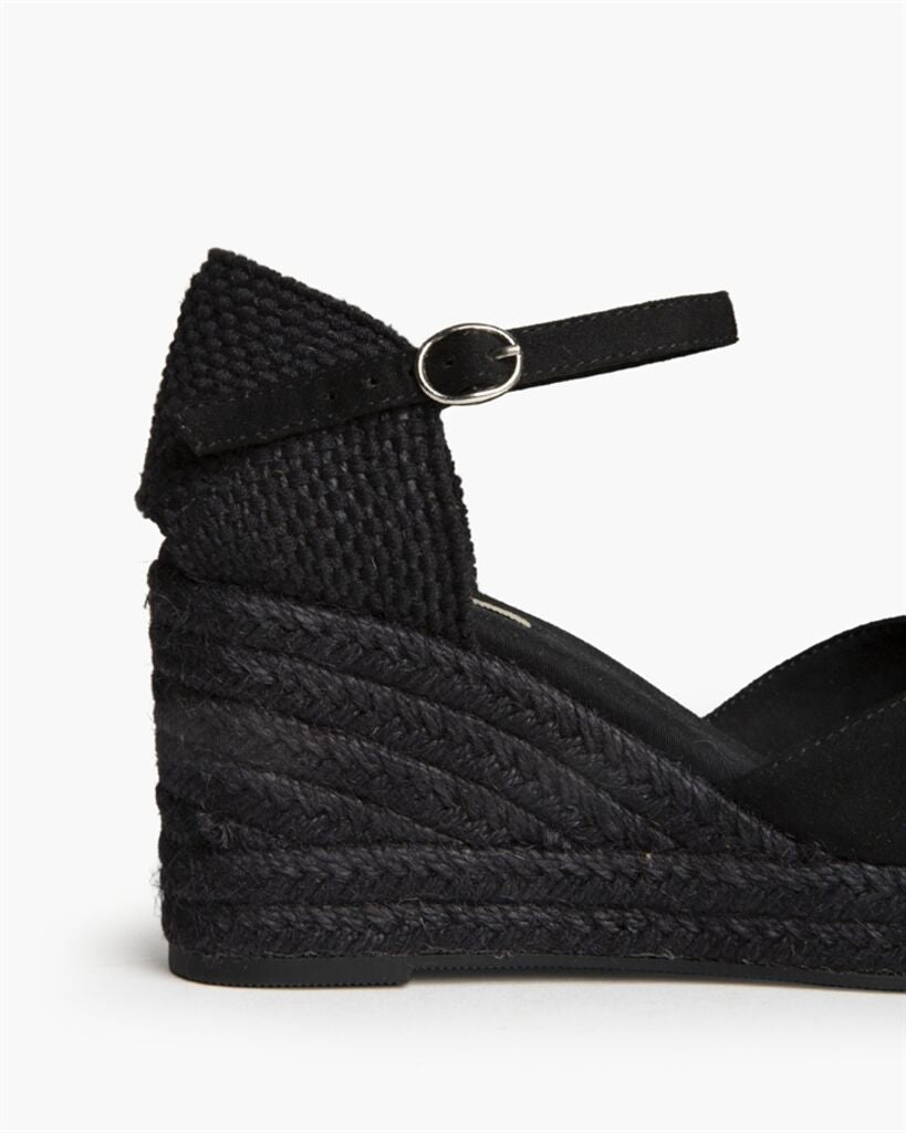Espadrilles Suede NEGRO