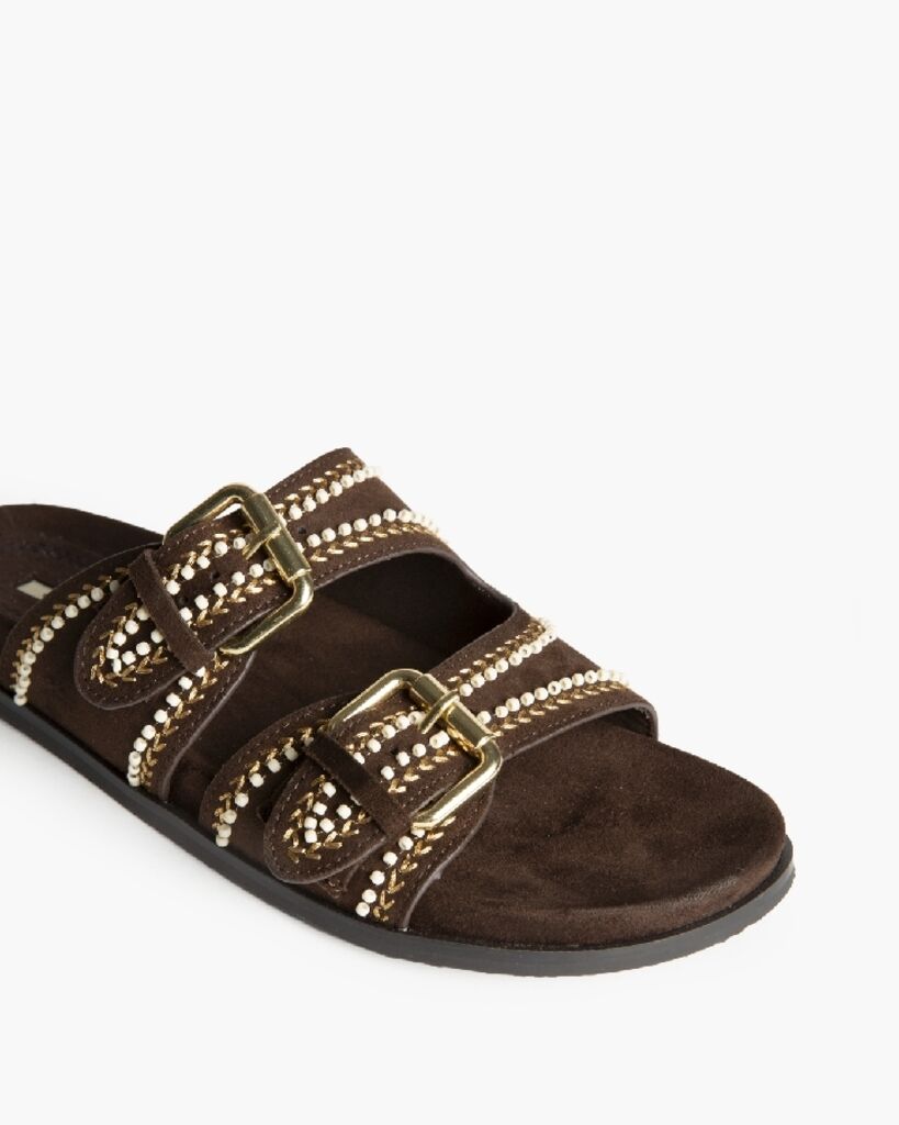 Mule Suede CAFE