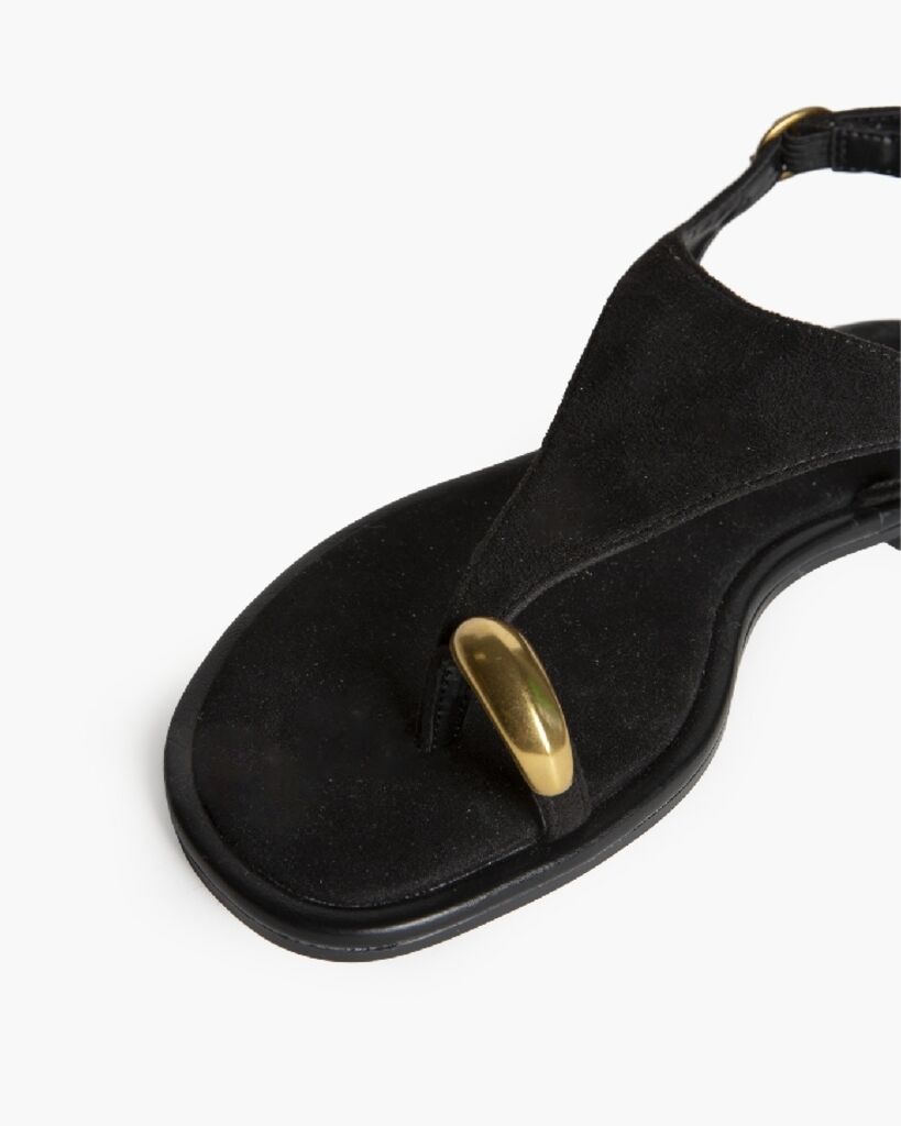 Slipper Suede NEGRO
