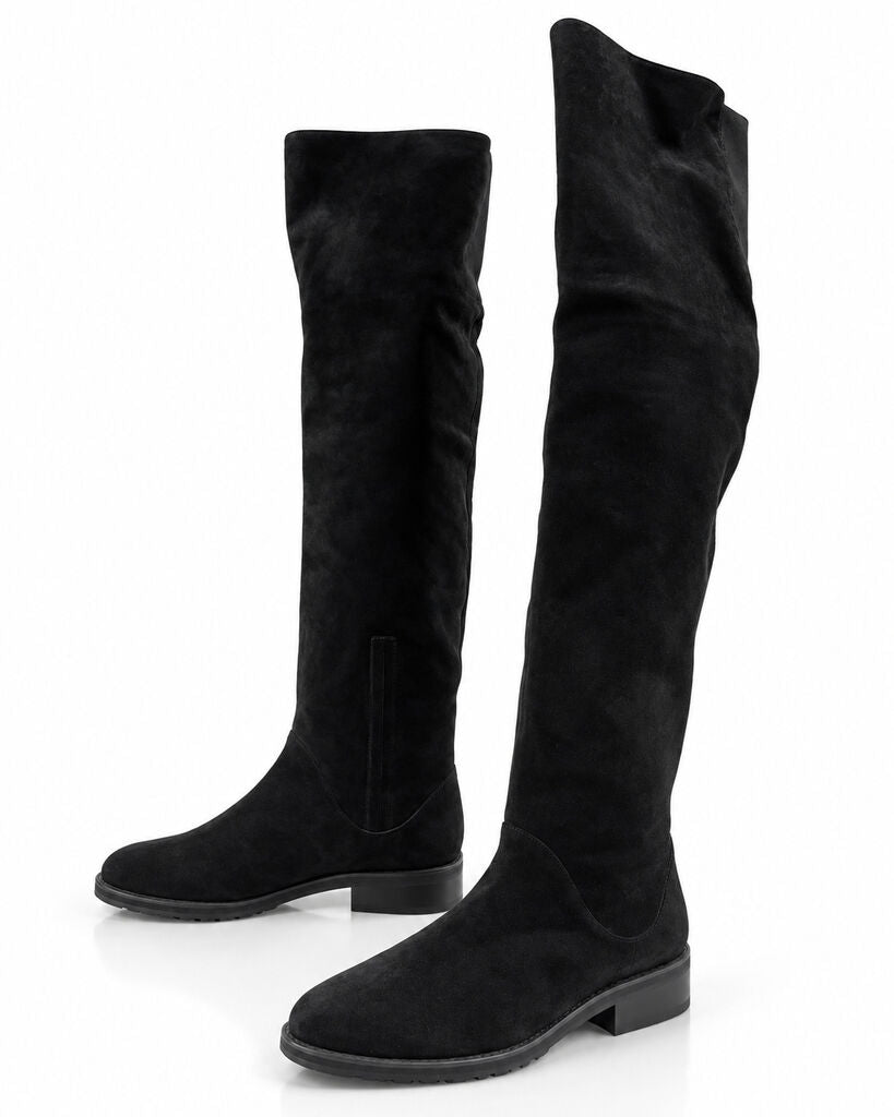 Shoes Suede BLACK